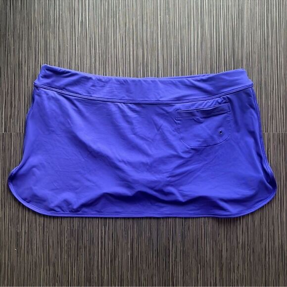 Athleta Tidal Skirt Yacht Blue Swim SP - Picture 6 of 8